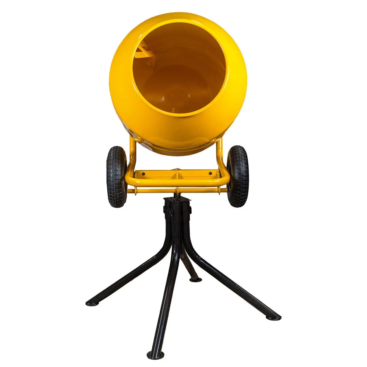 Jcb Cm150e Electric 134L Seam Welded Cement Mixer 550W 100L Working Capacity 230V 2