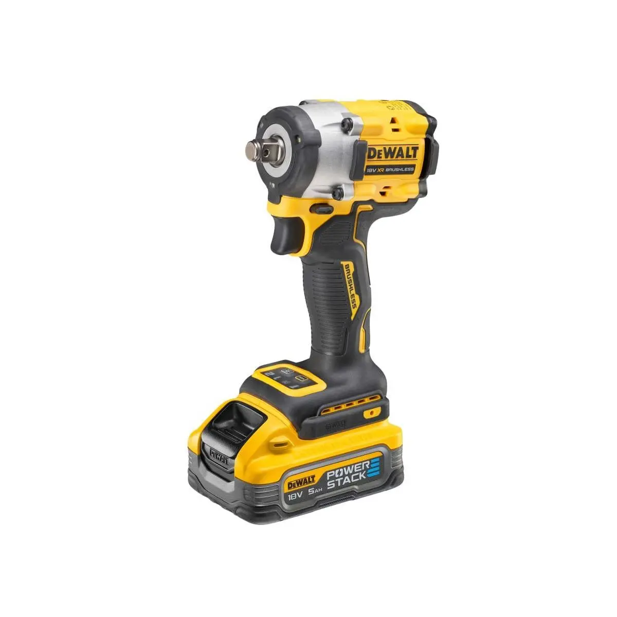 Dewalt Dcf921h2t 18V Brushless 1/2'' Impact Wrench With 2 X 5.0Ah Battery Charger & Case 2