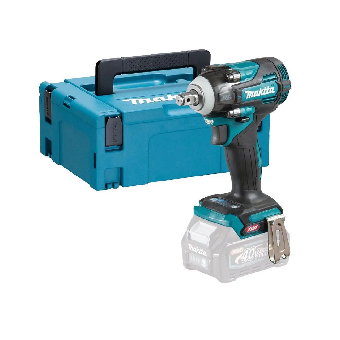 Makita Tw004gz01 40V Xgt Brushless 1/2" Impact Wrench With Type 2 Case 1