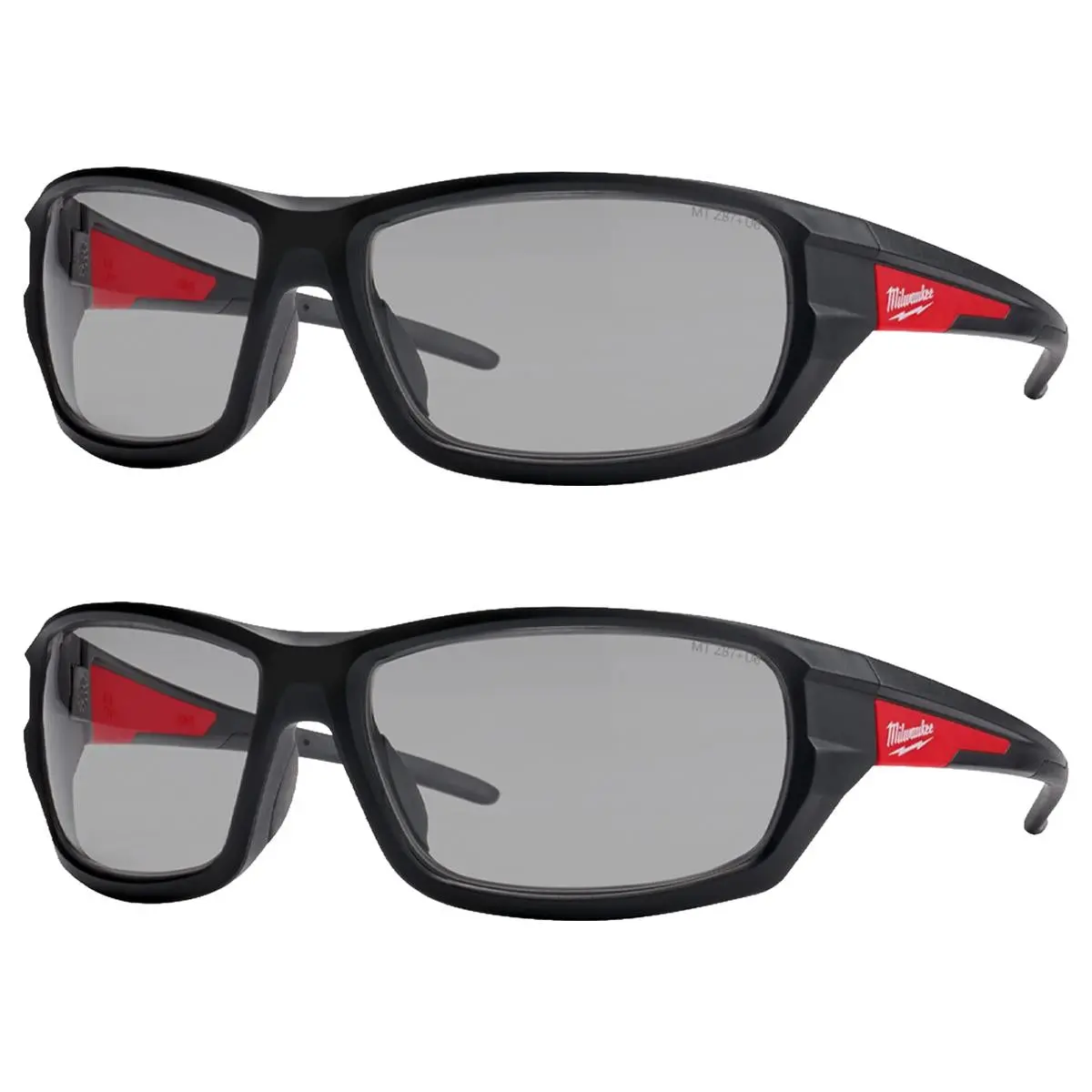 Milwaukee Performance Safety Glasses Grey 4932478908 Pack Of 2 1