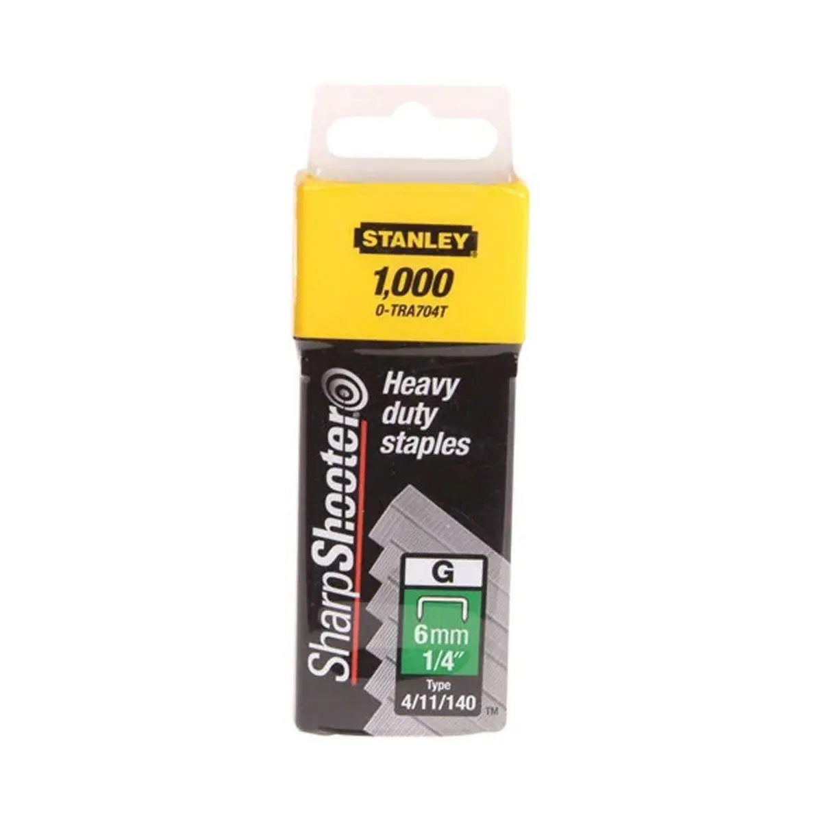 Stanley Sta1tra709t 14Mm Heavy-Duty Staples Pack Of 1000 1