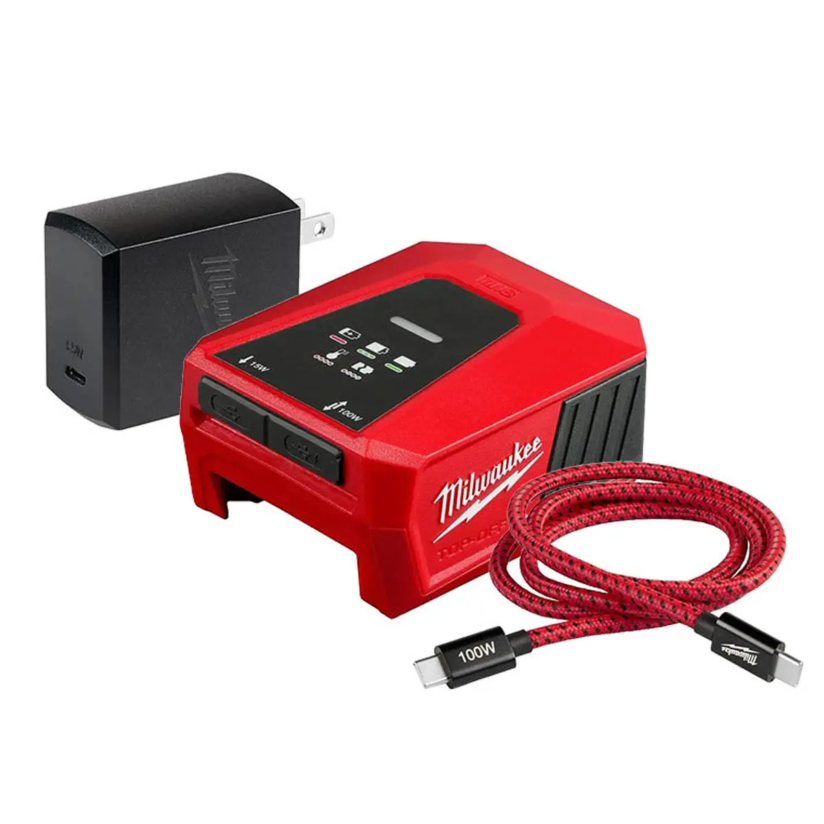 Milwaukee M18tc-0 18V Top Off Mini Charger 4932499166 1