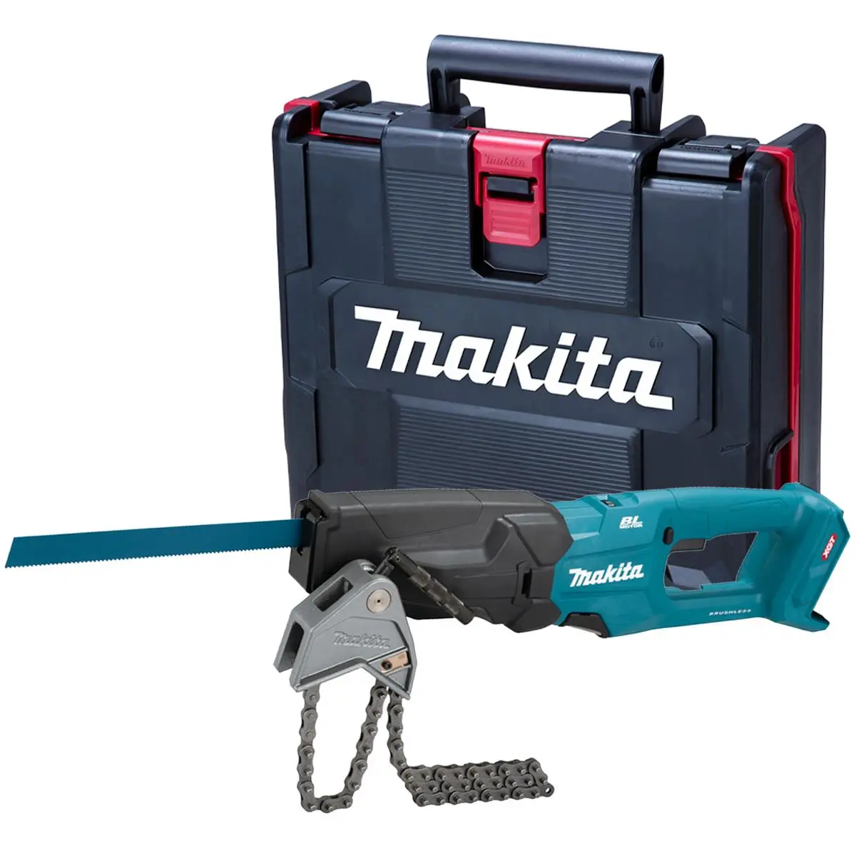 Makita Jr003gz 40V Max Xgt Brushless 26Mm Reciprocating Saw Body Only With Carry Case 1
