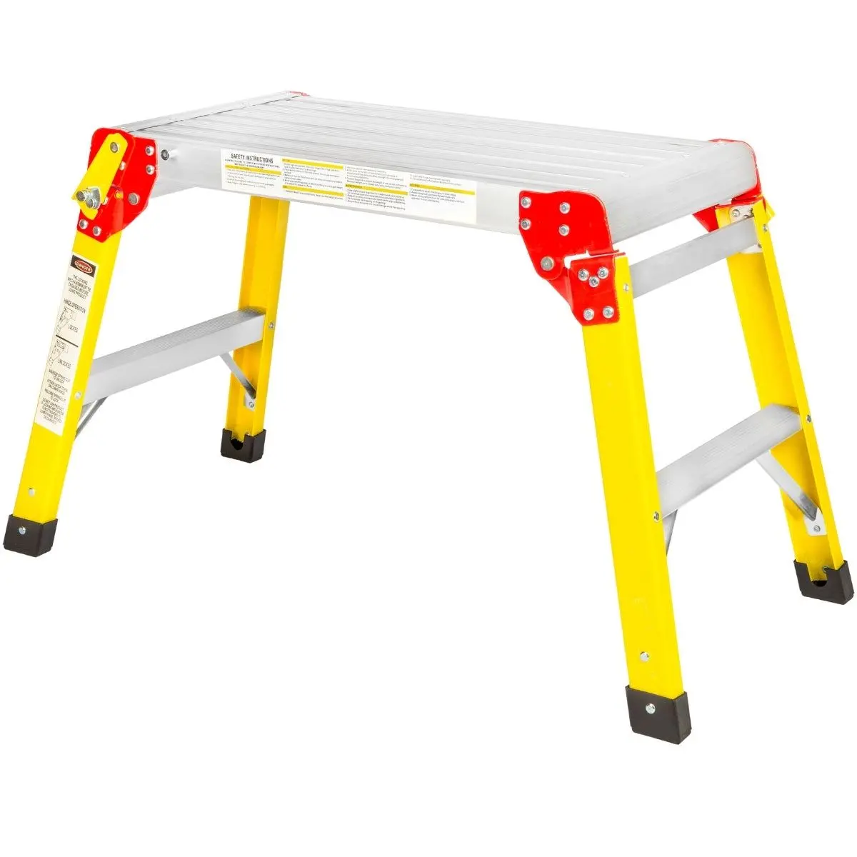 Excel Fibreglass Work Bench Platform Heavy Duty Folding Hop Up 300Mm X 600Mm 1
