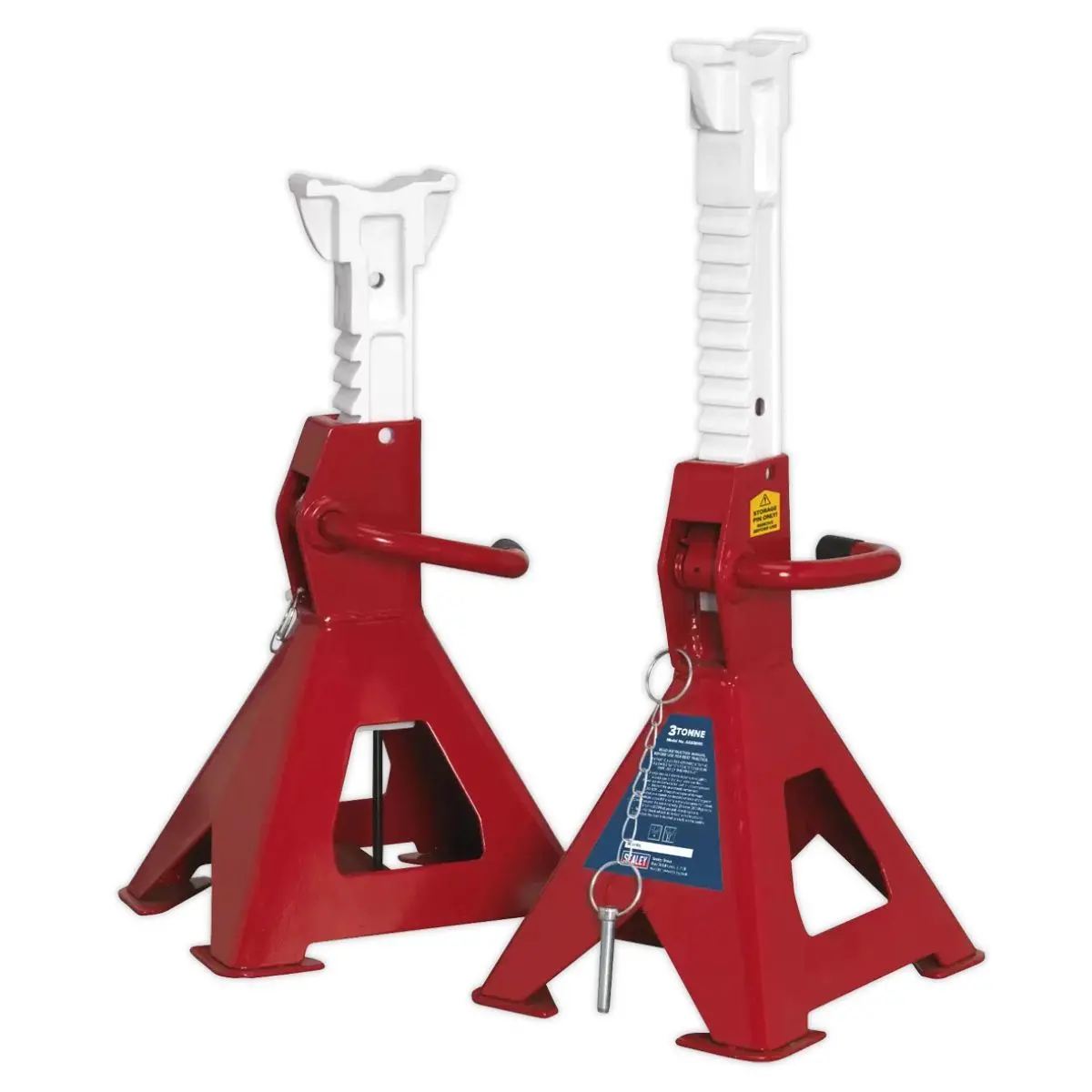 Sealey Aas3000 Axle Stands Capacity Pair 6 Tonne 1