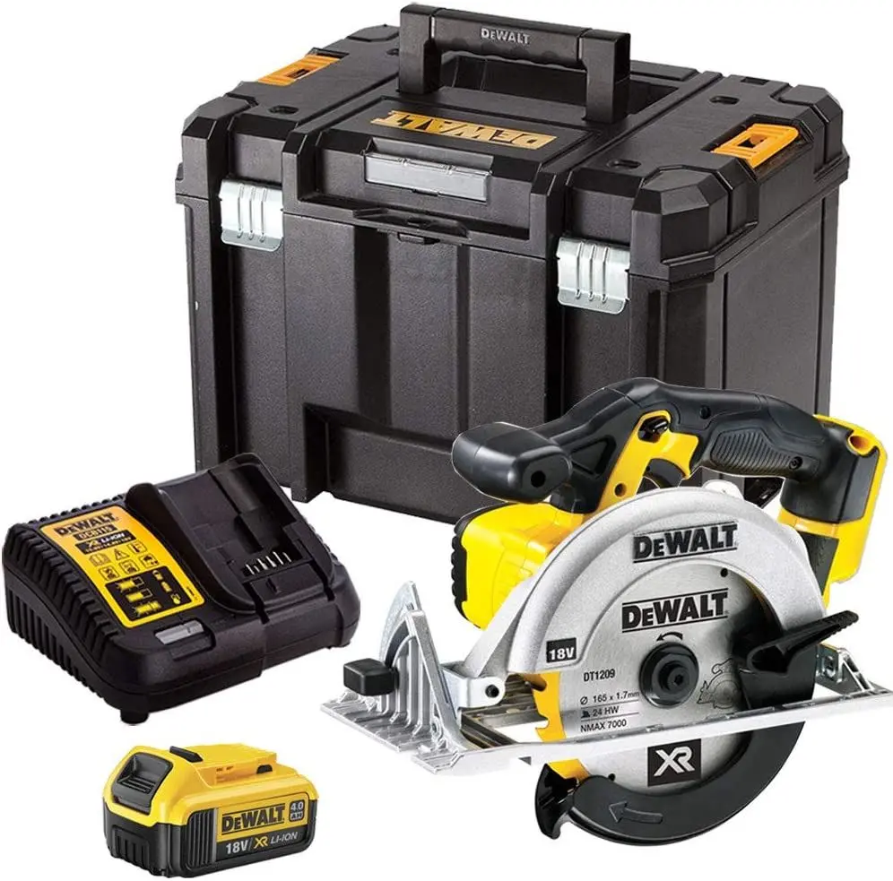 Dewalt Dcs391n 18V 165Mm Circular Saw With 1 X 4.0Ah Battery & Charger In Case 1