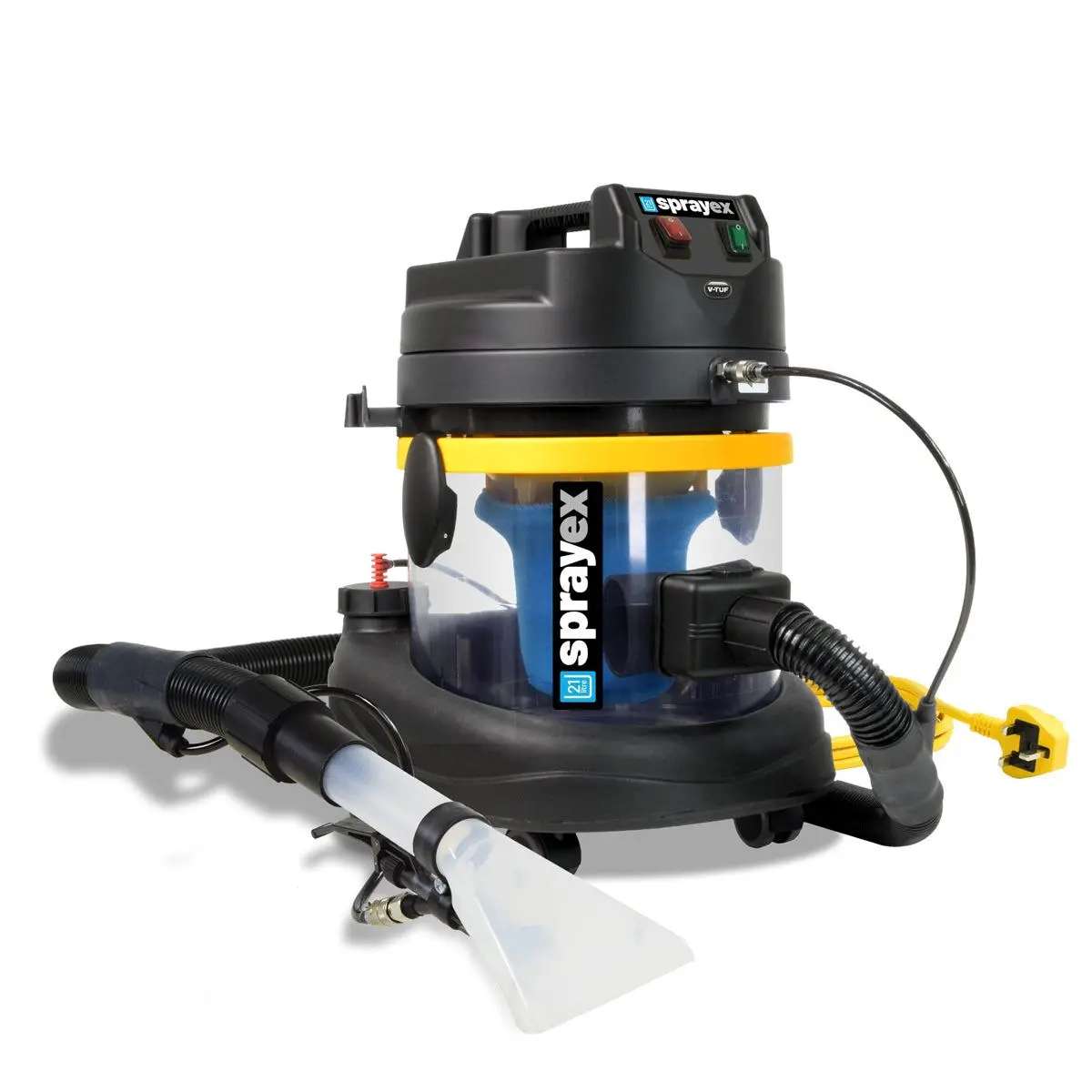 V-Tuf Sprayex Hdv240 Heavy Duty 21L Heavy-Duty Valeting Spray Extraction Machine 240V 1
