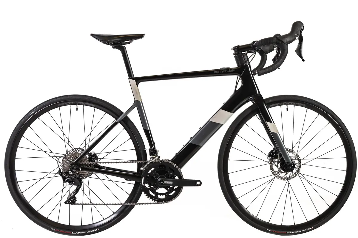 Cannondale Supersix Evo Neo 3 Disc Shimano 105 Electric Road Bike, Size Medium 1