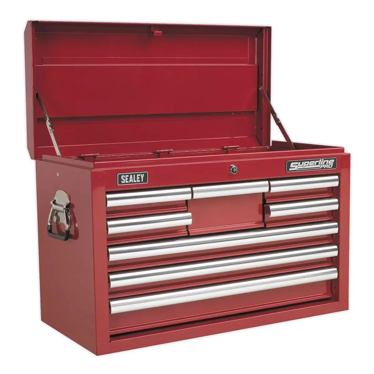 Sealey Ap33089 8 Drawer Topchest With Ball-Bearing Slides Red 1