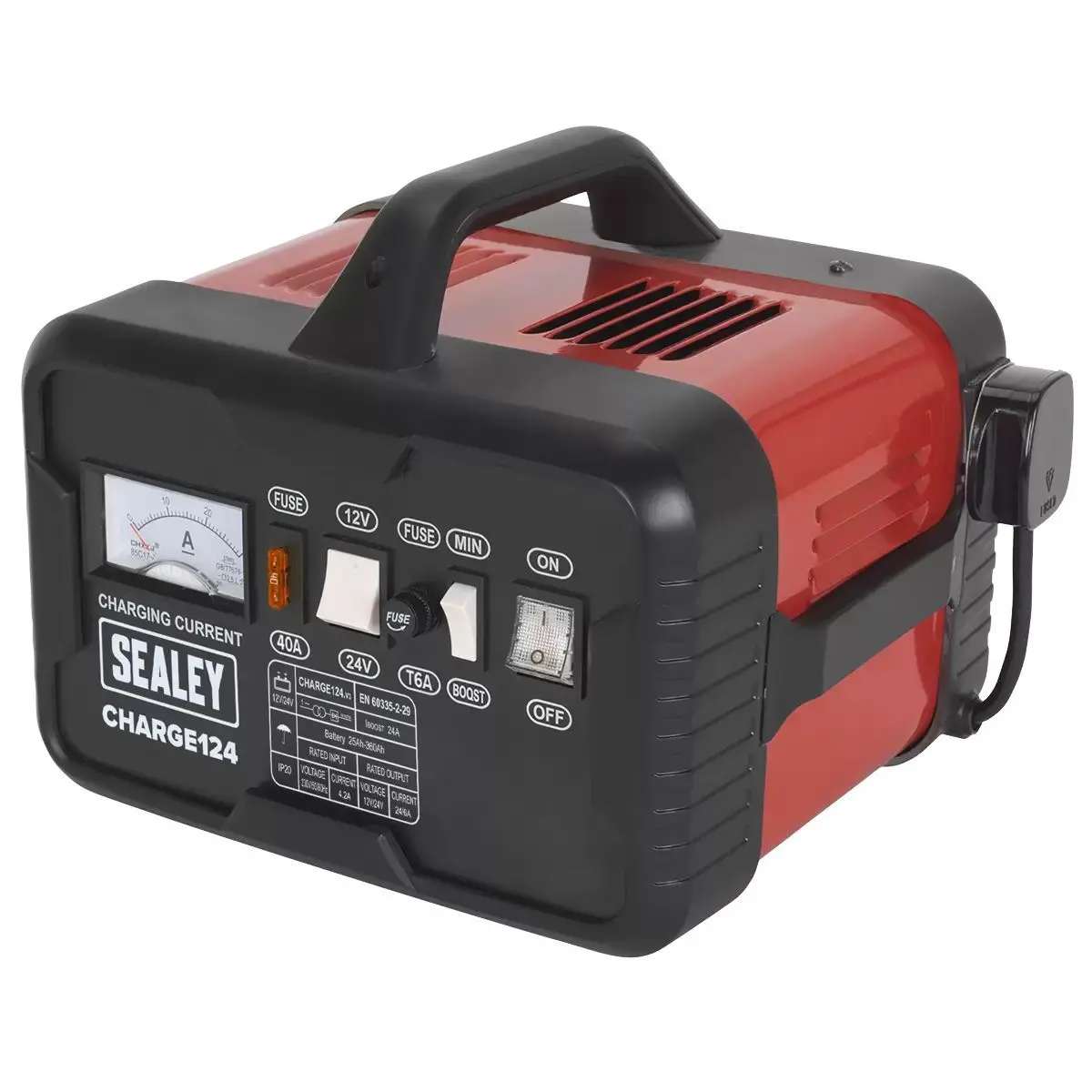 Sealey Charge124 28A 12/24V Battery Charger 1