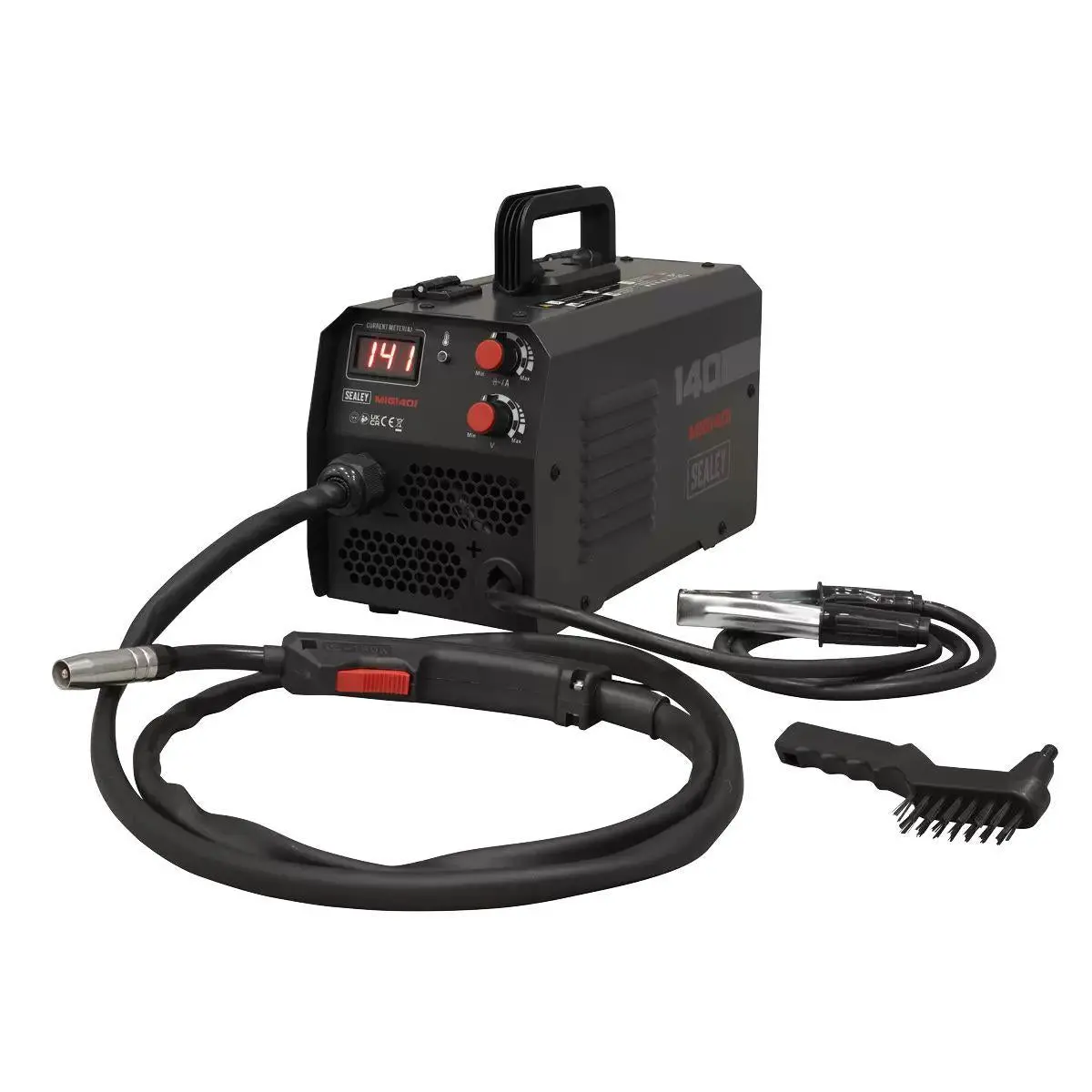 Sealey Mig140i Flux Cored Gasless Mig Inverter Welder 230V/140A 1