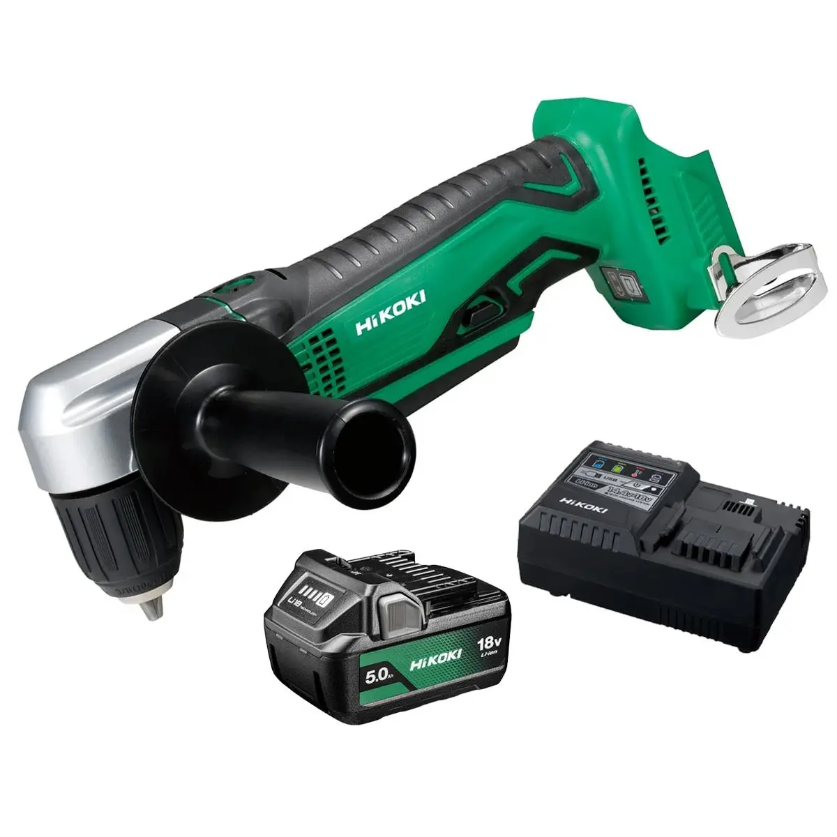 Hikoki Dn18dsll4z 18V Compact Angle Drill Driver With 1 X 5.0Ah Battery & Charger 1