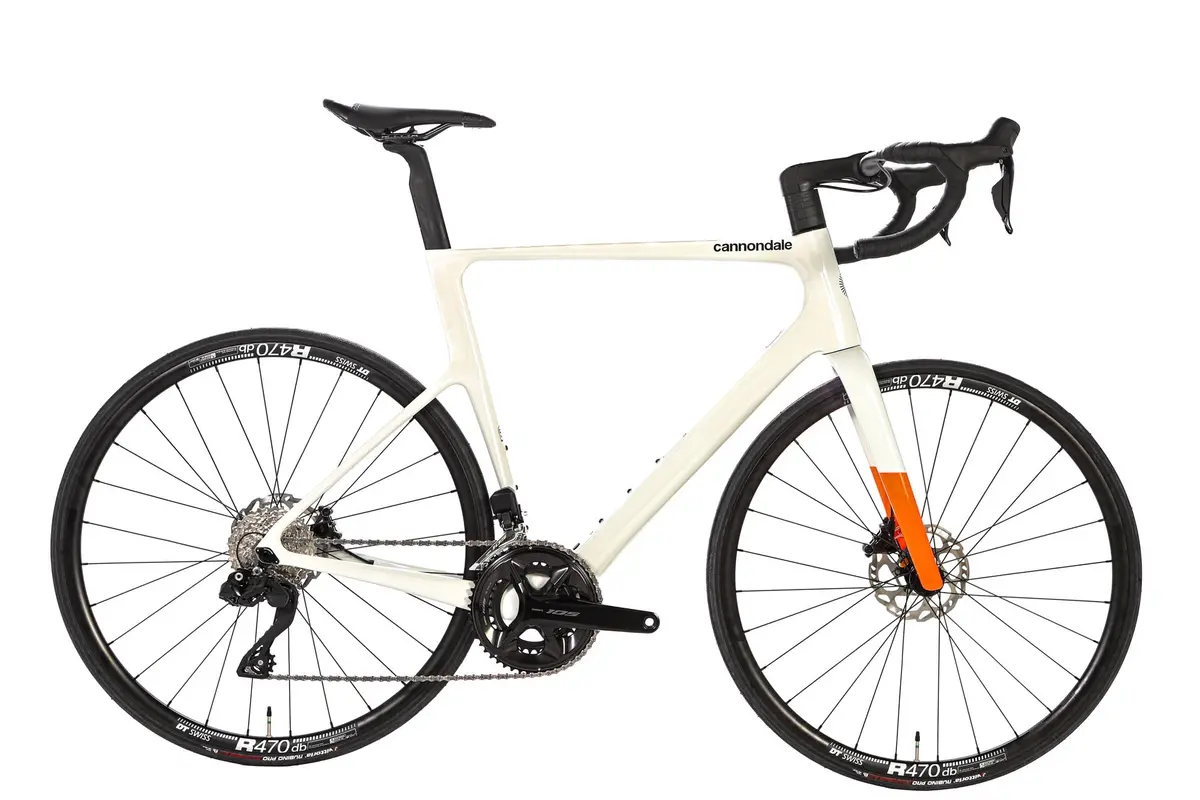 Cannondale Supersix Evo Shimano 105 Di2 Disc Road Bike 2023, Size 58Cm 1