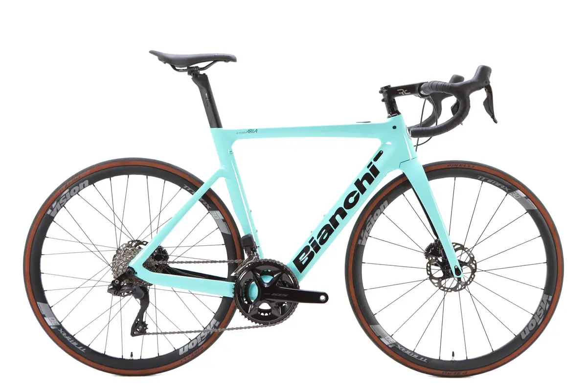 Bianchi Aria E-Road Shimano 105 Di2 Disc Electric Road Bike 2024, Size 55Cm 1
