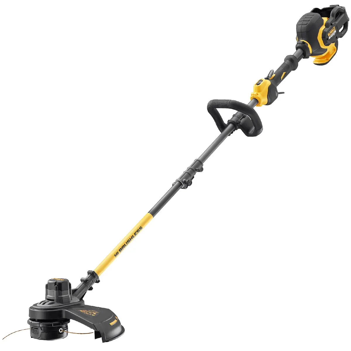 Dewalt Dcm5713n-Xj 54V Xr Flexvolt Brushless Split Shaft String Trimmer Body Only 1