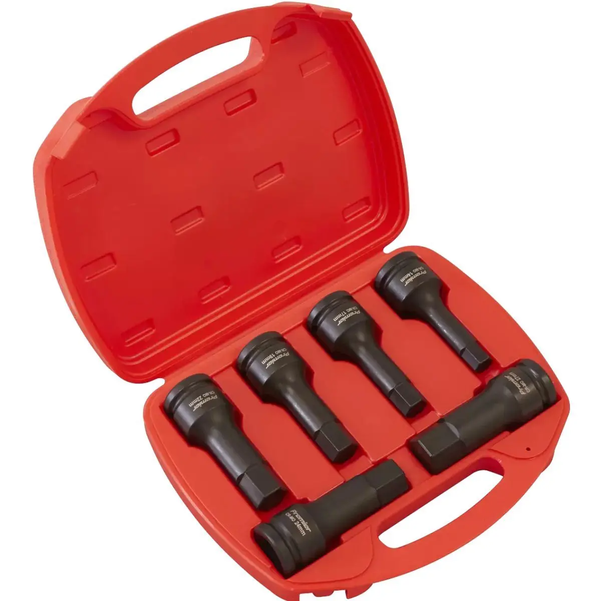 Sealey Ak5586 3/4"Sq Drive Impact Hex Socket Bit 6Pc Set 1