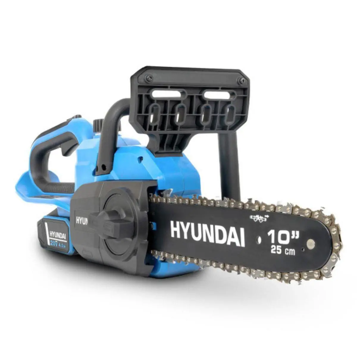 Hyundai Hy20ccs10 20V Cordless Chainsaw 25Cm 1 X 4Ah Battery And Charger 1