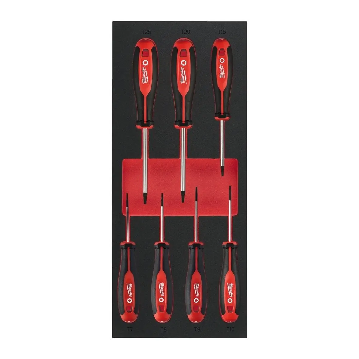 Milwaukee 7 Piece Torx Tri-Lobe Screwdriver Set In Foam Insert 4932492391 1