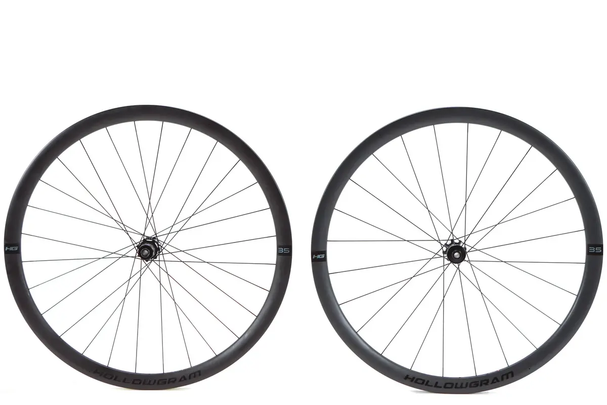 Hollowgram Hg35 Carbon Disc Wheelset, Shimano Freehub 1