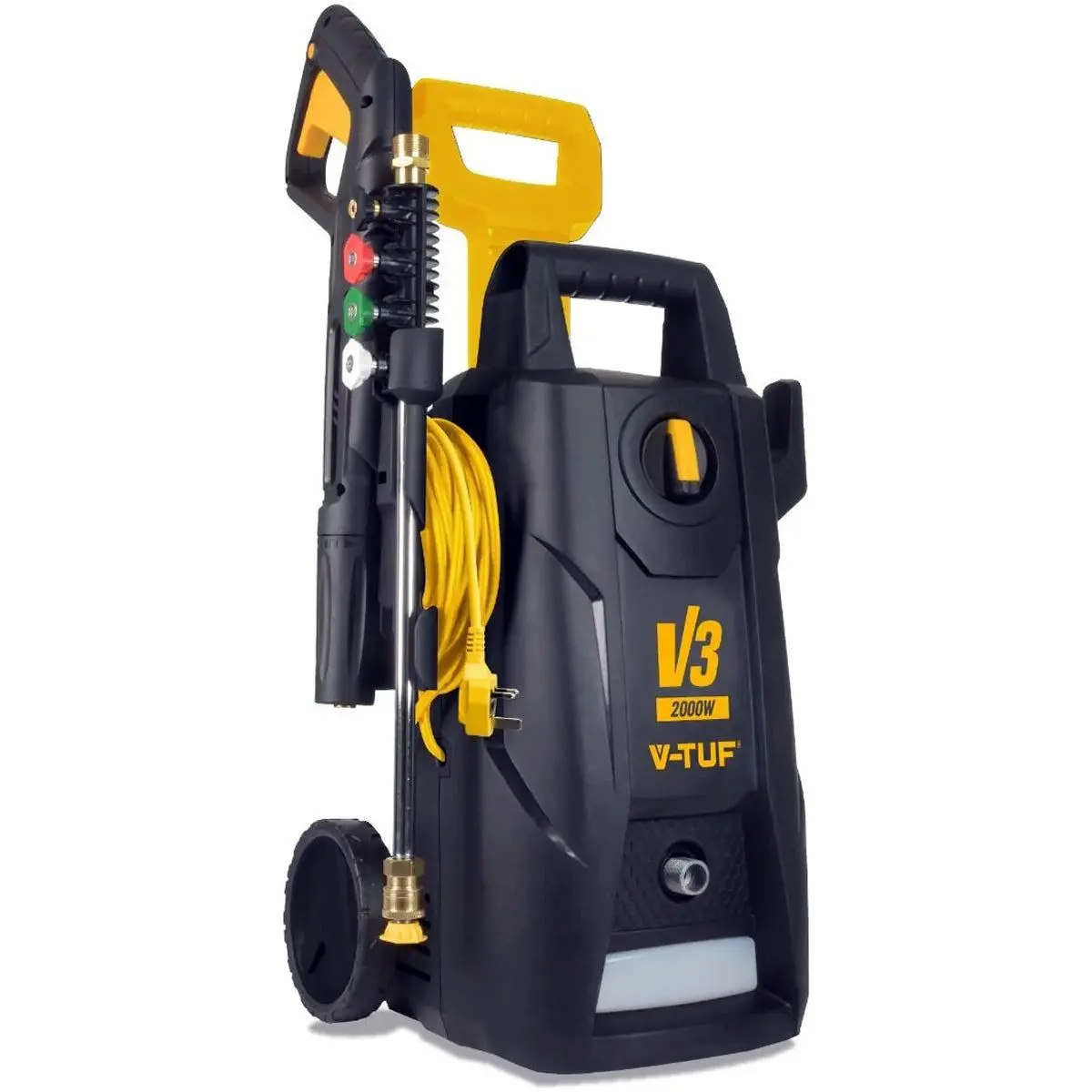V-Tuf V3-240X2 240V Portable Electric Pressure Washer 2175Psi, 150Bar, 7.5L/Min 1