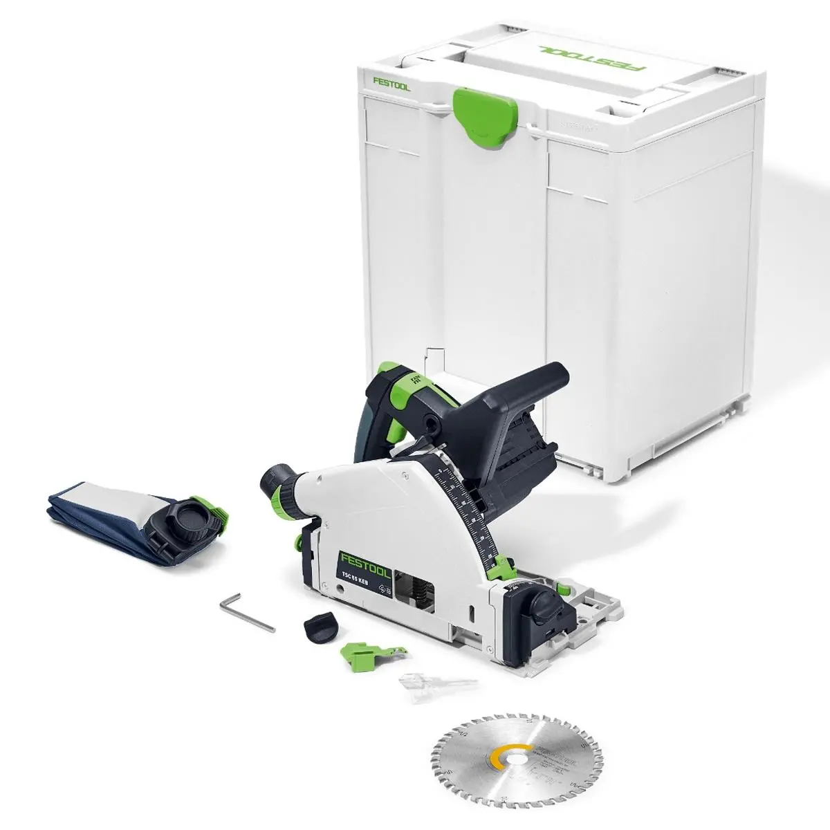 Festool Tsc 55 Keb-Basic 36V Brushless Plunge Cut Saw Body Only With Case - 578738 1