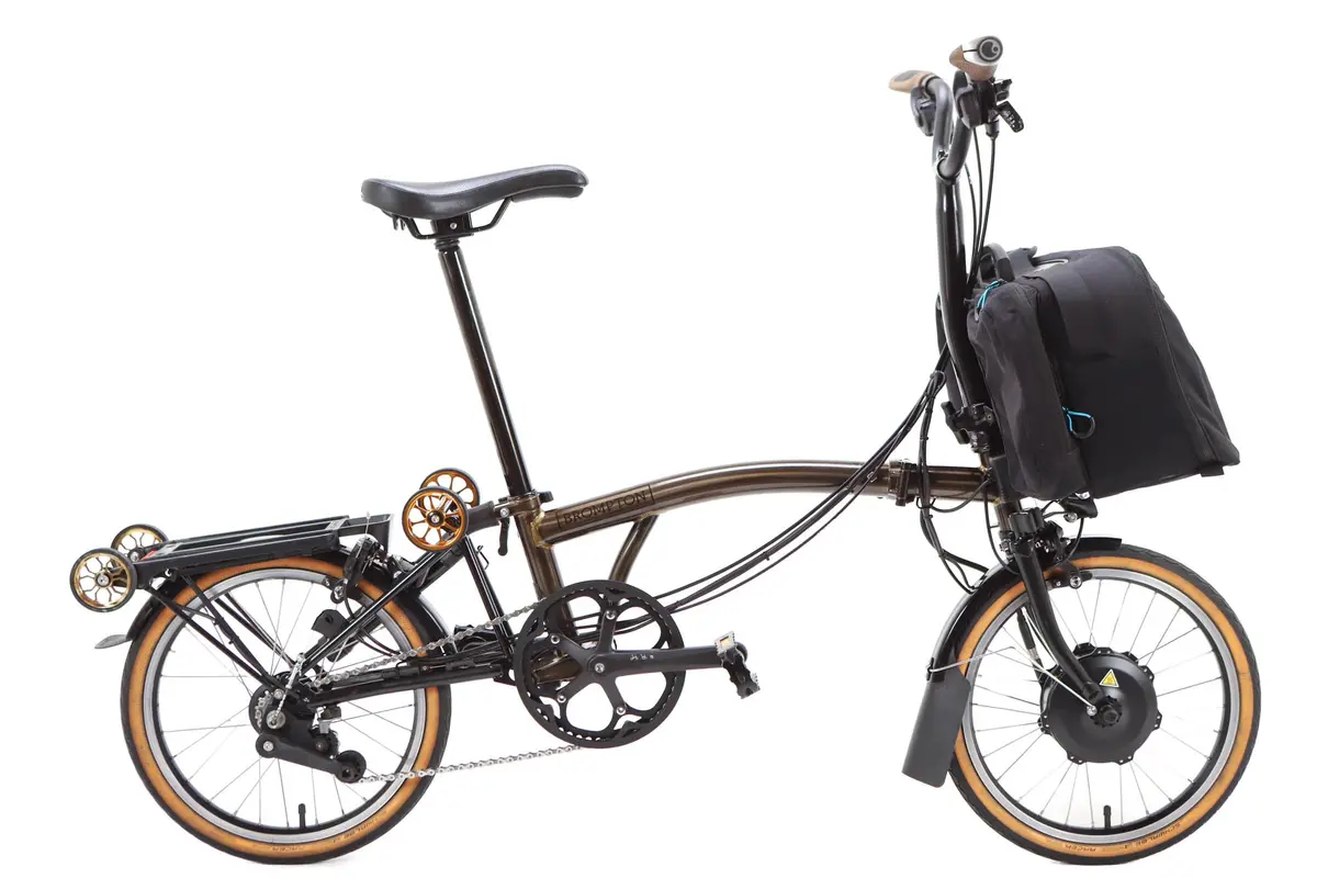Brompton C-Line Explore Electric Folding Bike 2022 1