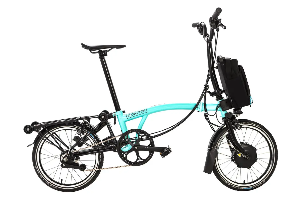 Brompton C-Line Explore Electric Folding Bike 2022, One Size 1
