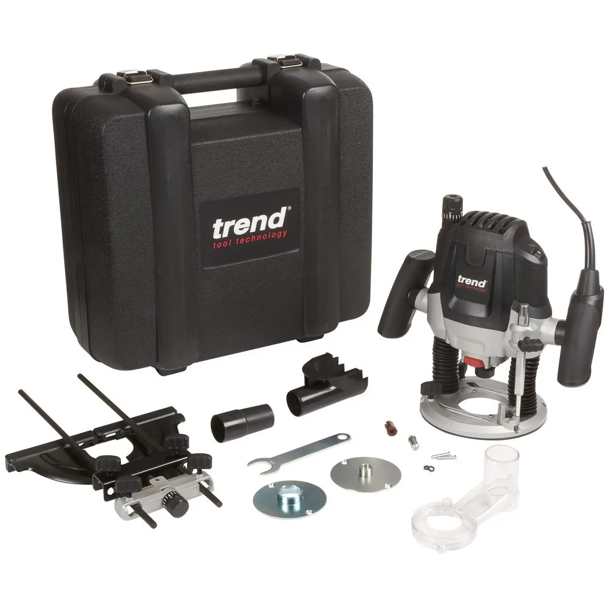 Trend T7ek 1/2" Plunge Router 230V/2100W 1