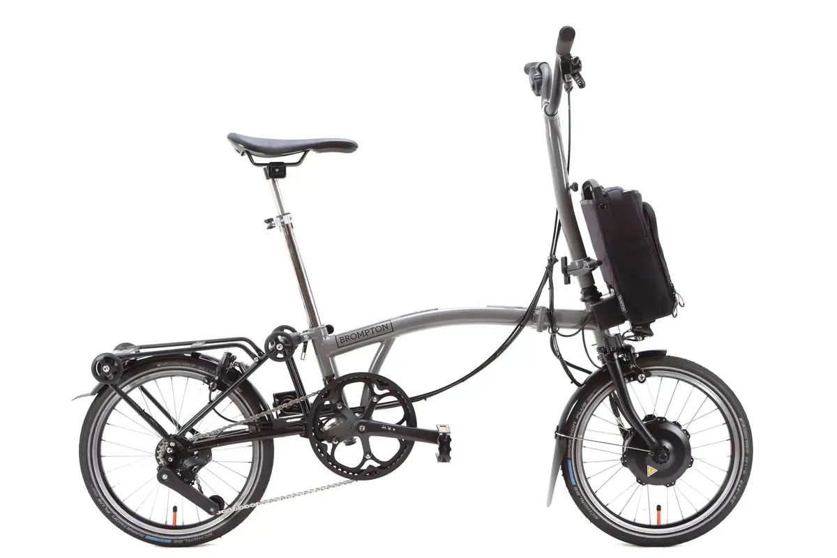 Brompton P Line Electric Folding Bike 2023 1