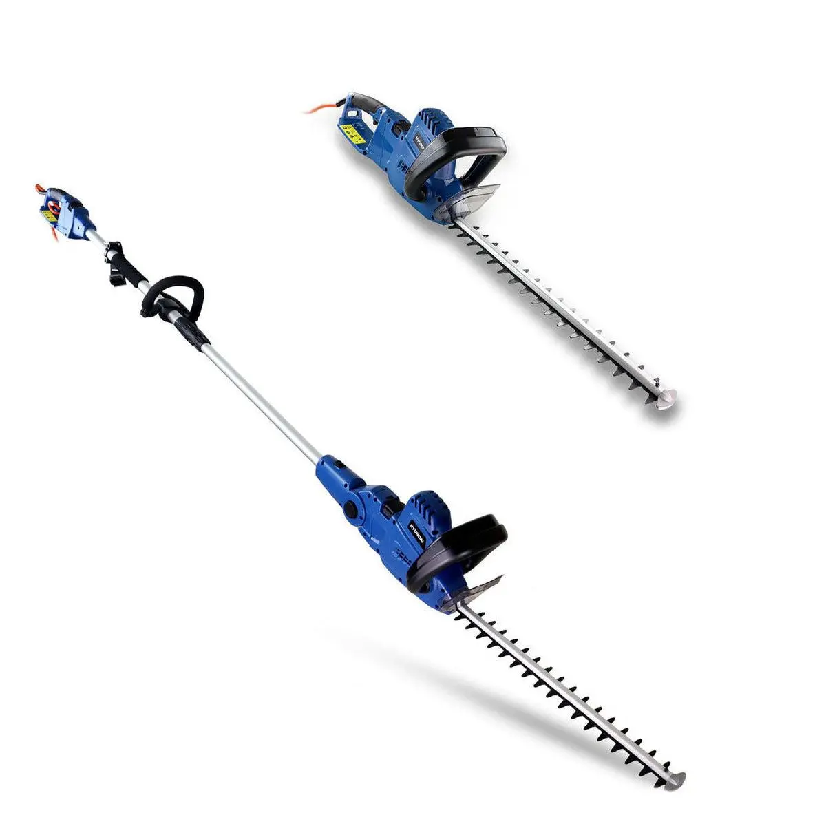Hyundai Hyp2ht550e 440Mm 2-In-1 Corded Electric Pole Hedge Trimmer And Pruner Convertible 230V/550W 1