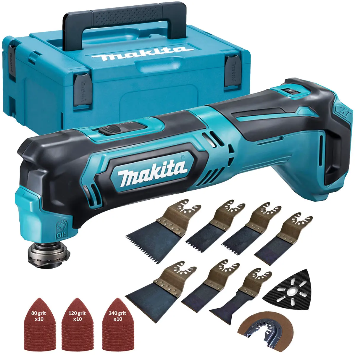 Makita Tm30dz 12V Cxt Multi Tool With 39 Piece Accessories Set & Case (Battery And Charger Not Included) 1
