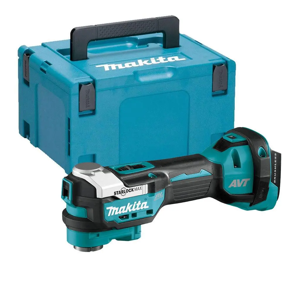 Makita Dtm52z 18V Lxt Li-Ion Brushless Oscillating Multi Tool With Makpac Case 1