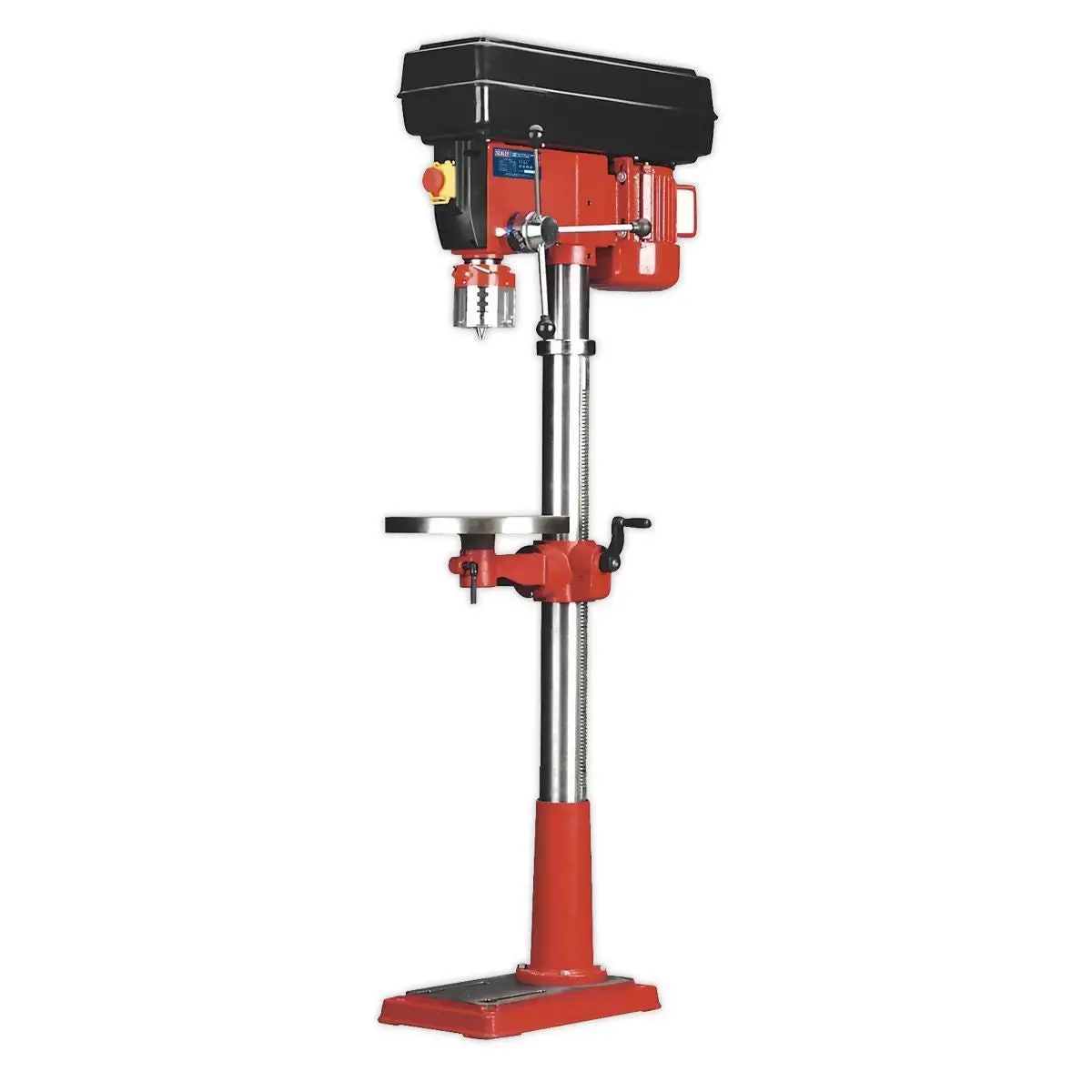 Sealey Gdm200f/Vs Pillar Drill Floor Variable Speed 1630Mm Height 650W/230V 1