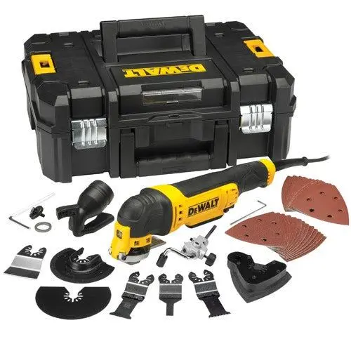 Dewalt Dwe315kt 240V Oscillating Multi Tool With 37 Accessories & Tstak Case 1