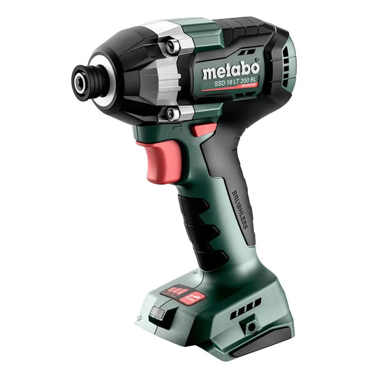 Metabo Ssd 18 Lt 200 Bl 18V Brushless 1/4" Impact Driver Body Only 602397840 1