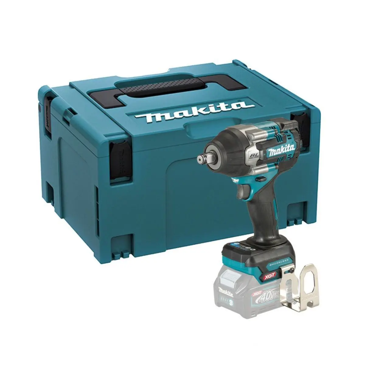 Makita Tw007gz01 40V Max Xgt 1/2" Brushless Impact Wrench With Case 1