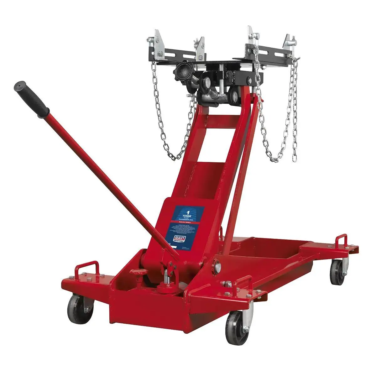 Sealey 1000E Transmission Jack 1Tonne Floor 1