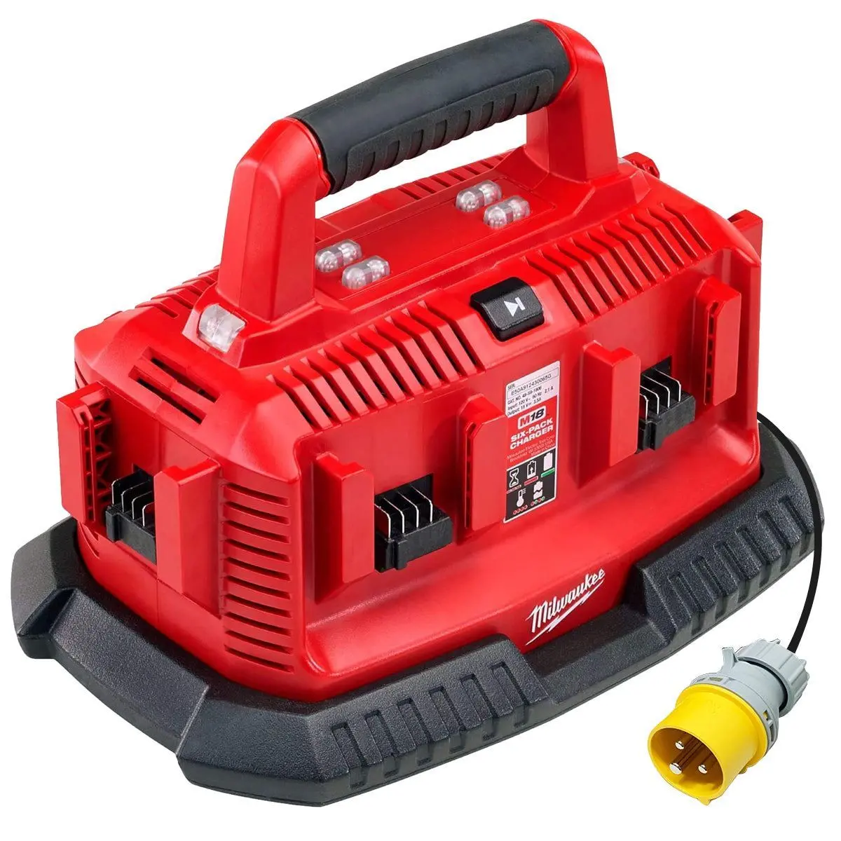 Milwaukee M1418c6 M14-M18 18V Multibay Charger 110V 4932430087 1