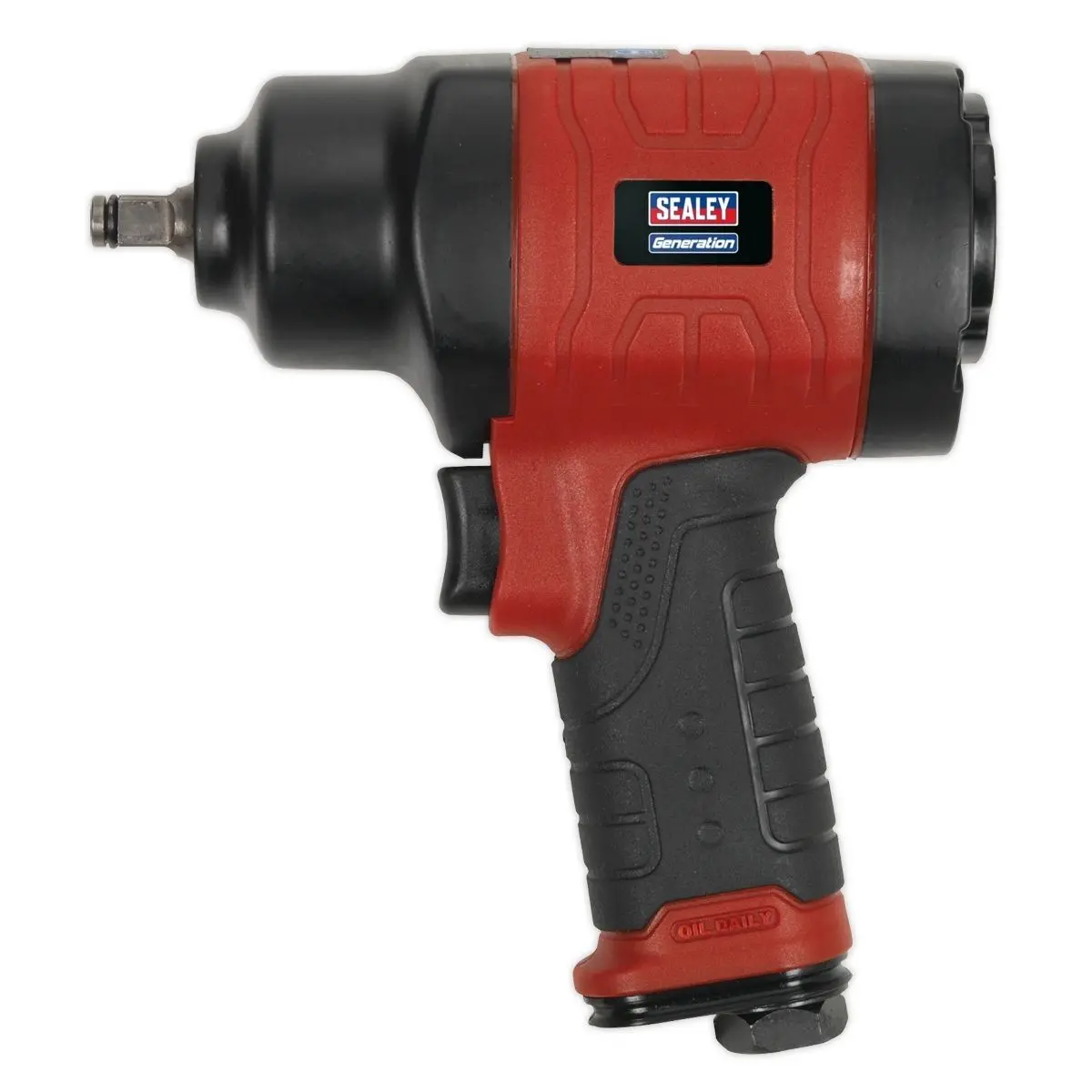 Sealey Gsa6000 Composite Air Impact Wrench 3/8"Sq Drive Twin Hammer 1