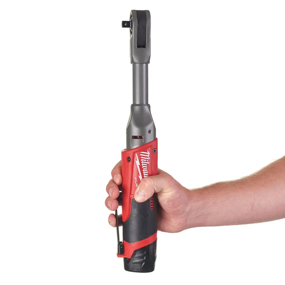 Milwaukee M12fir38lr-0 12V Fuel Brushless Long Reach 3/8In Ratchet With 1 X 2.0Ah Battery & Charger 2