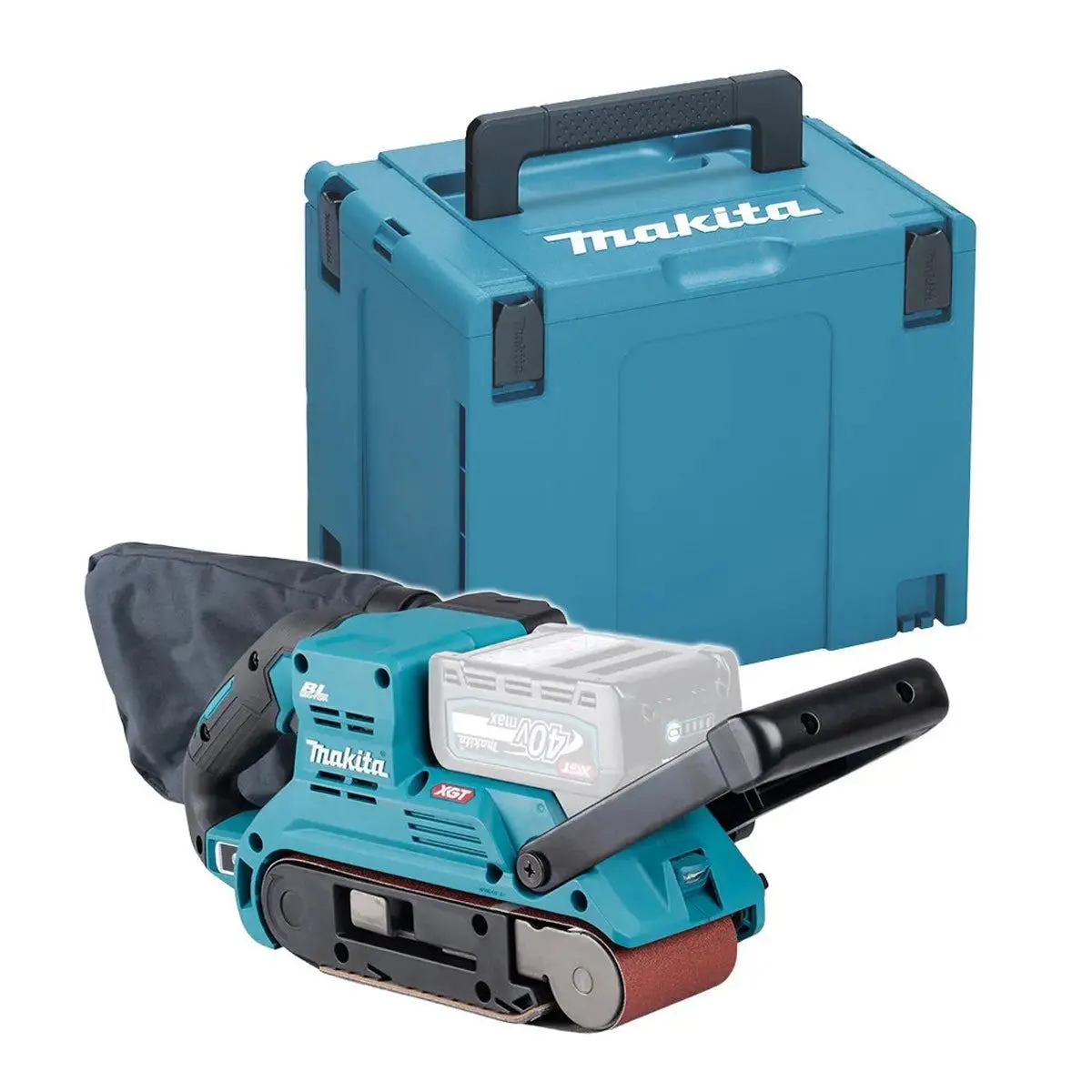 Makita Bs001gz01 40Vmax Xgt Brushless 76 X 533 Mm Belt Sander With Case 1