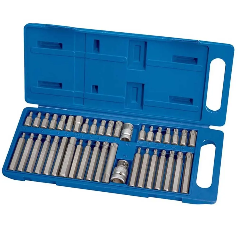 Draper Hexagon And Spline Mechanics Bit Set Of 40 Piece - 33323 1