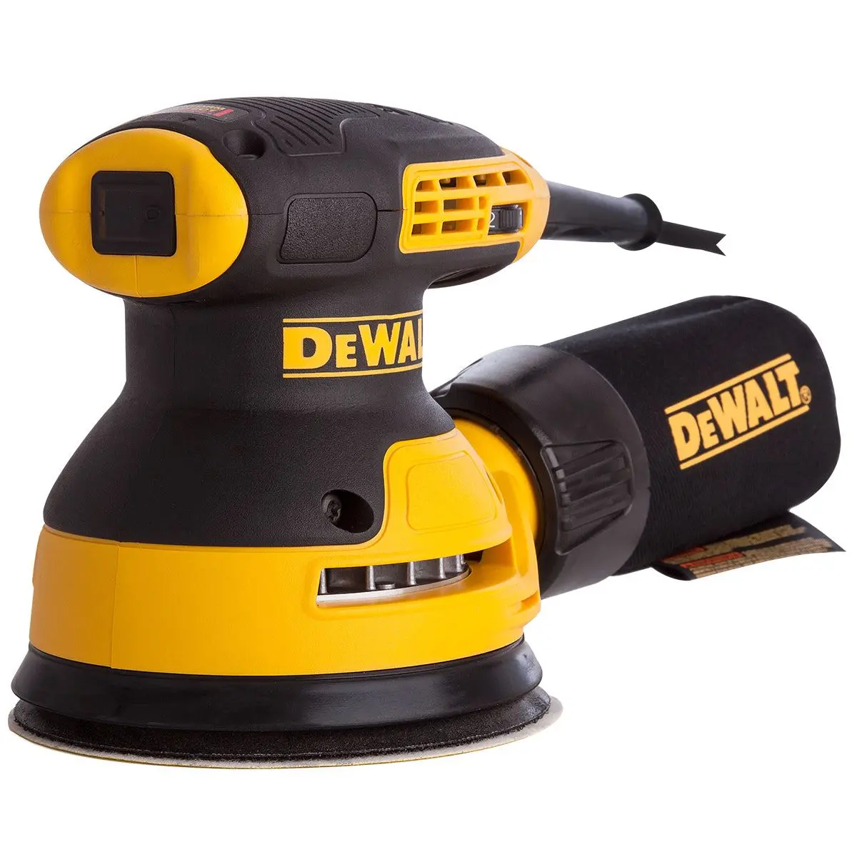 Dewalt Dwe6423 125Mm Hook & Loop Random Orbit Plam Sander 240V/280W 1