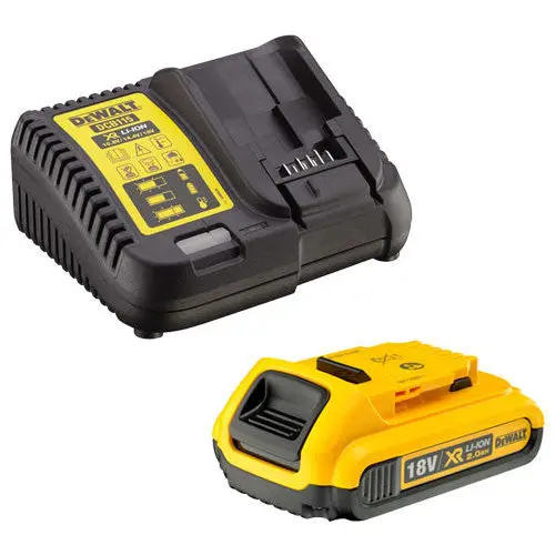 Dewalt Dcb183 18V Xr Li-Ion 2.0Ah Battery With Charger 1