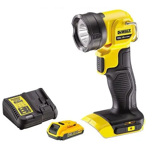 Dewalt Dcl040 18V Xr Led Pivot Light With 2.0Ah Battery & Charger 1