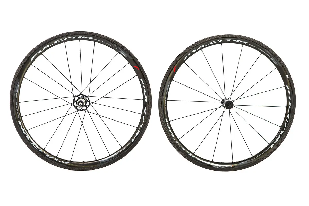 Fulcrum Racing Quattro Carbon Wheelset, Shimano Freehub 1