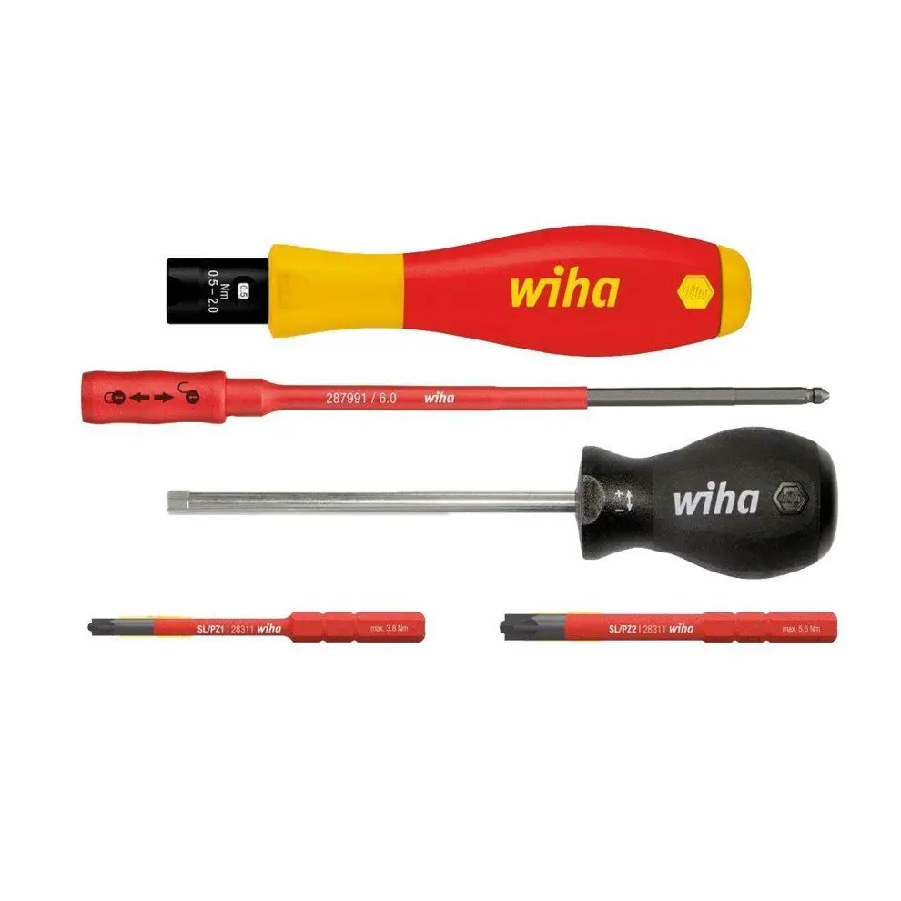 Wiha Torque Electricians Screwdriver Set Of 5 Piece Wha-38074 1