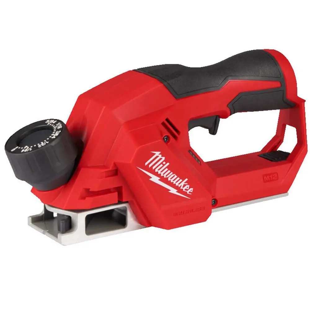 Milwaukee M12blp-0X 12V Brushless 56Mm Planer With 1 X 6.0Ah Battery Charger & Case 2