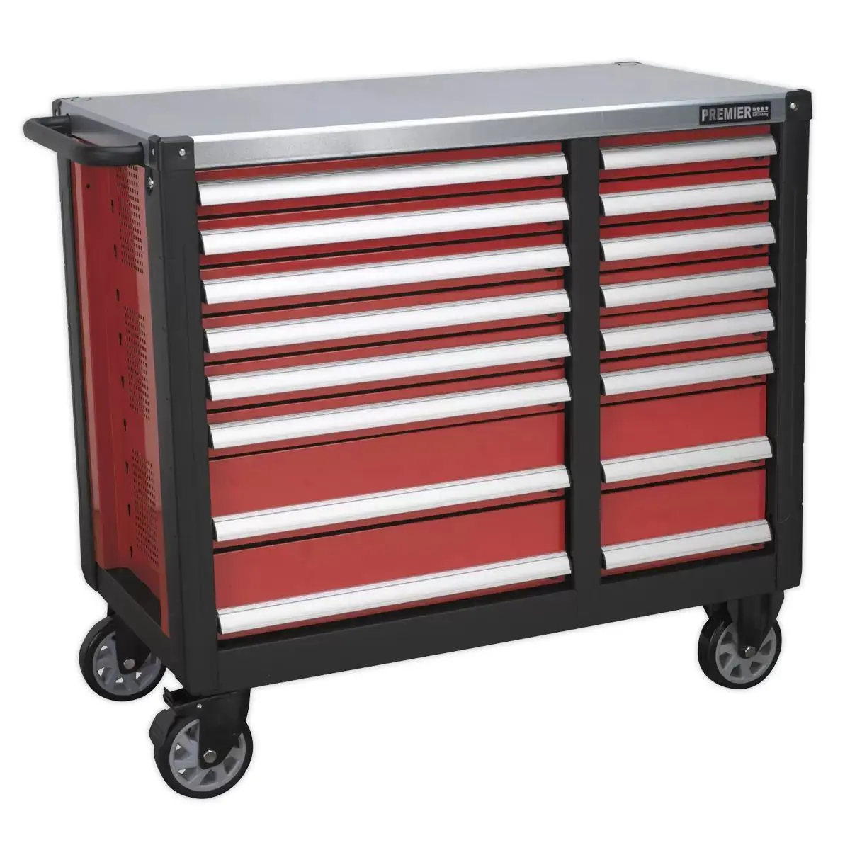 Sealey Ap24216 16 Drawer Mobile Workstation With Ball-Bearing Slides 1