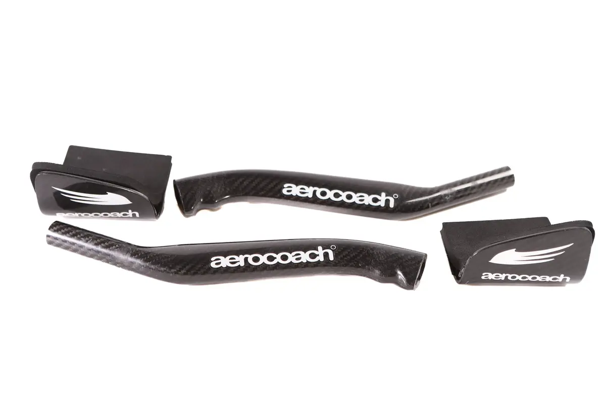 Aerocoach Align Wing Carbon Arm Rests With Angles Carbon Extensions, 25 Degree 1